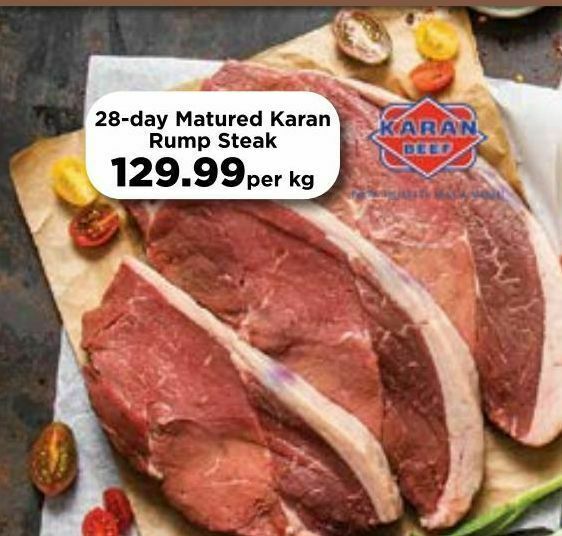Karan beef steaks offer at Food Lover's Market