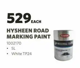 Hysheen road marking paint