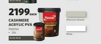 BUCO Caashmere acrylic pva offer