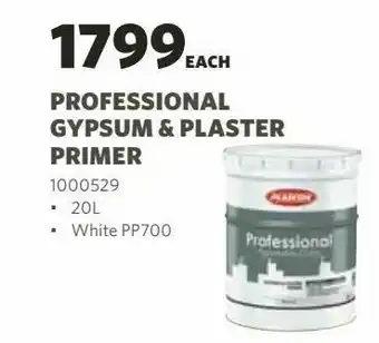 BUCO Professional gypsum & plaster primer offer