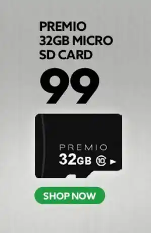 Ackermans Premio 32gb micro sd card offer