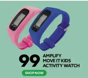 Ackermans Amplify move it kids activity watch offer