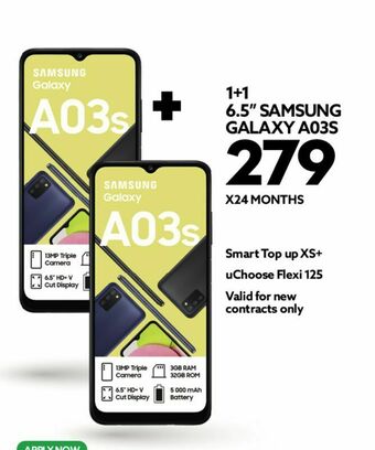 Ackermans 6.5" samsung galaxy a03s offer