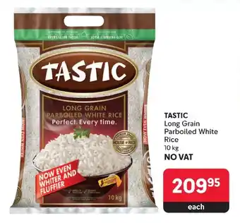Makro TASTIC Long Grain Parboiled White Rice 10kg offer