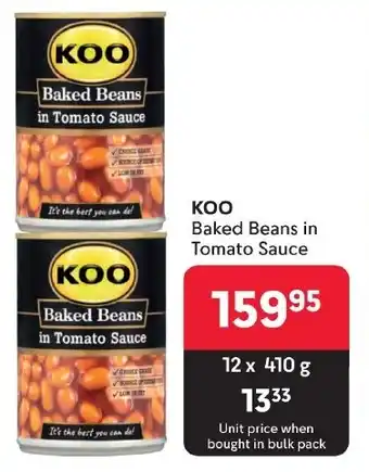 Makro KOO Baked Beans in Tomato Sauce offer