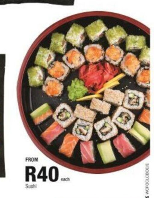 Sushi offer at Checkers