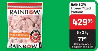 Makro RAINBOW Frozen Mixed Portions offer