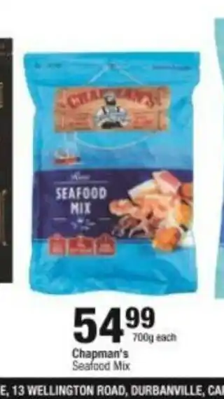 Checkers Chapman's Seafood Mix 700g each offer