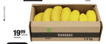 Checkers Bananas 1.2kg tray offer