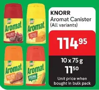 Makro KNORR Aromat Canister (All variants) offer