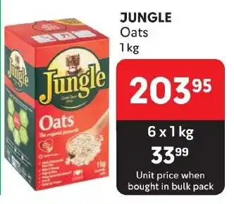 Makro JUNGLE Oats 1kg offer