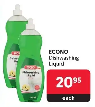 Makro ECONO Dishwashing Liquid offer