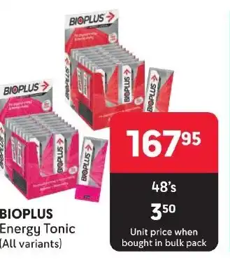 Makro BIOPLUS Energy Tonic (All variants) offer