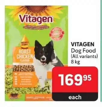 Makro VITAGEN Dog Food (All variants) 8kg offer