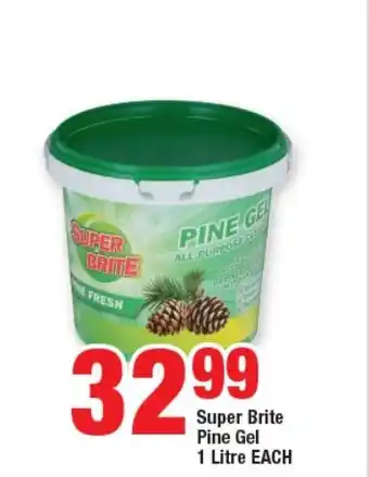 OK Foods Super Brite Pine Gel 1 Litre EACH offer