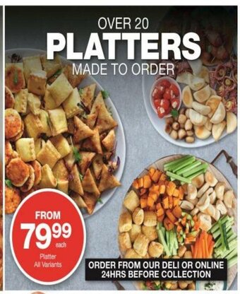 Checkers Platter All Variants offer