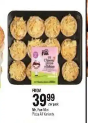Checkers Mr. Fun Mini Pizza All Variants per pack offer
