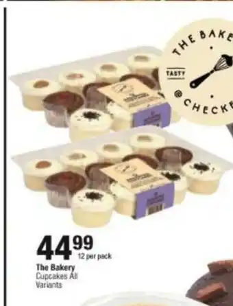 Checkers The Bakery Cupcakes All Variants 12 per pack offer