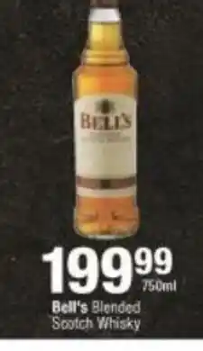 Checkers Bell's Blended Scotch Whisky 750ml offer