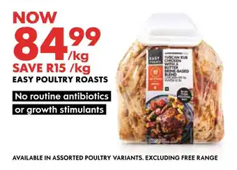 EASY POULTRY ROASTS