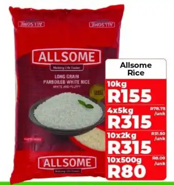 1UP Allsome Rice 10kg offer