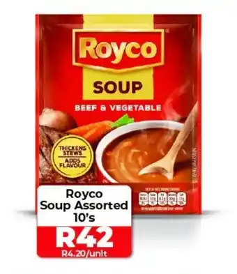 1UP Royco Soup Assorted 10's offer