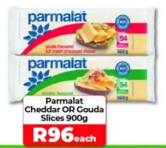 1UP Parmalat Cheddar OR Gouda Slices 900g offer