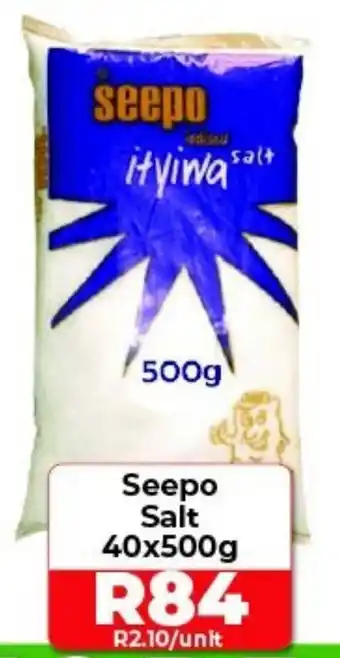 1UP Seepo Salt 40x500g offer