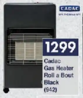 Cadac Gas Heater Roll a Bout Black