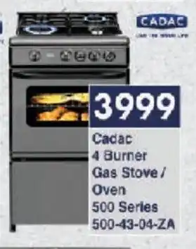Cadac 4 Burner Gas Stove/ Oven 500 Series