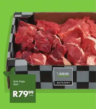 Save Bulk Potjie Beef offer