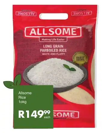 Save Allsome Rice 10kg offer