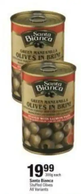 Checkers Santa Bianca Stuffed Olives All Variants 300g offer
