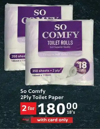 Oxford Freshmarket So Comfy 2Ply Toilet Paper offer