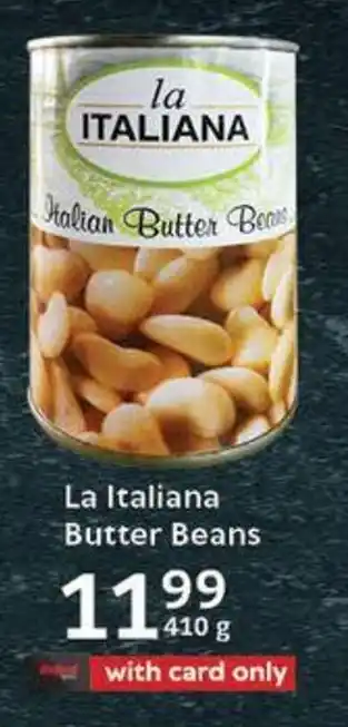 Oxford Freshmarket La Italiana Butter Beans offer