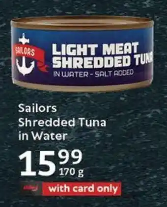 Oxford Freshmarket Sailors Shredded Tuna in Water offer