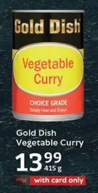 Oxford Freshmarket Gold Dish Vegetable Curry offer