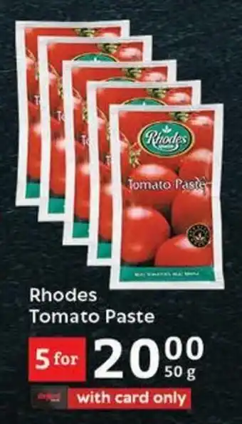 Rhodes Tomato Paste