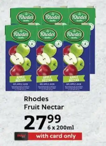 Oxford Freshmarket Rhodes Fruit Nectar offer