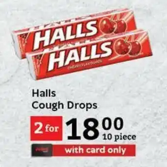 Oxford Freshmarket Halls Cough Drops offer