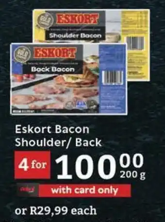 Oxford Freshmarket Eskort Bacon Shoulder/Back offer