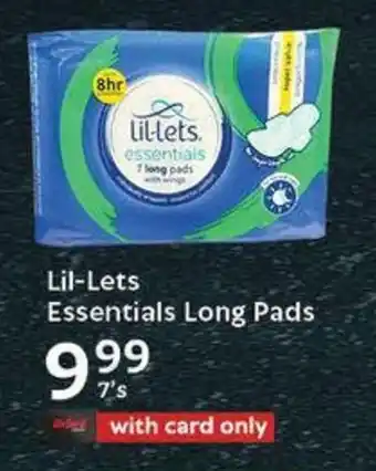 Oxford Freshmarket Lil-Lets Essentials Long Pads offer