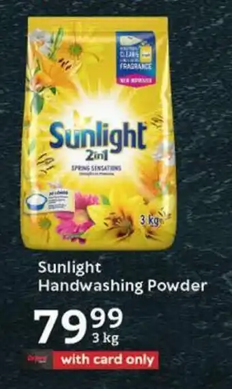 Oxford Freshmarket Sunlight Handwashing Powder offer