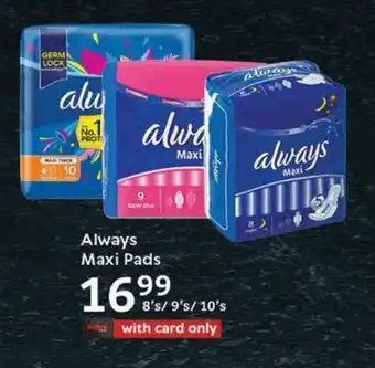 Oxford Freshmarket Always Maxi Pads offer