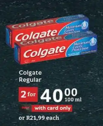 Oxford Freshmarket Colgate Regular offer