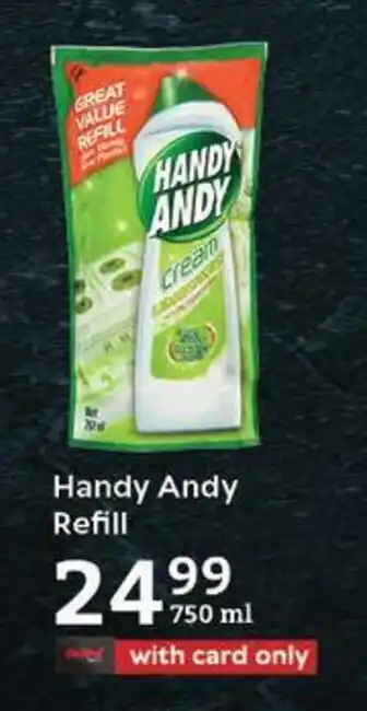 Oxford Freshmarket Handy Andy Refill offer