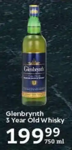 Oxford Freshmarket Glenbrynth 3 Year Old Whisky offer