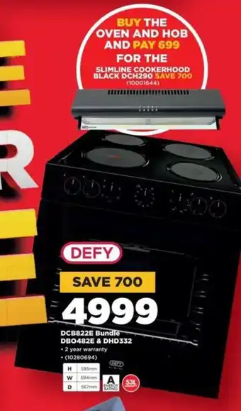 HiFi Corp DEFY DCB822E Bundle, DBO482E & DHD332 offer