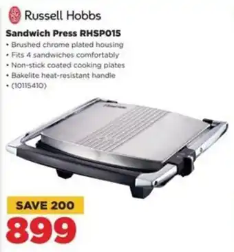 HiFi Corp Russell Hobbs Sandwich Press RHSP015 offer