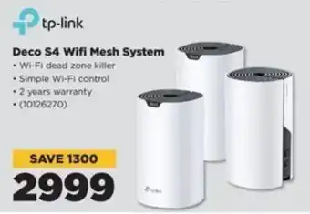 HiFi Corp Deco S4 Wifi Mesh System offer
